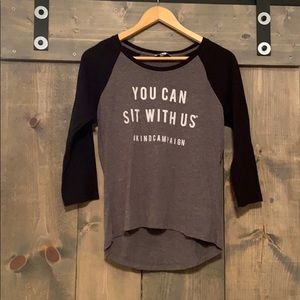 NWOT “You can sit with us” shirt.